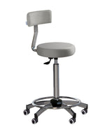 MB Montana Stool With Backrest - Koosvanderbeek.nl - Medical & Beauty - Beautysalon