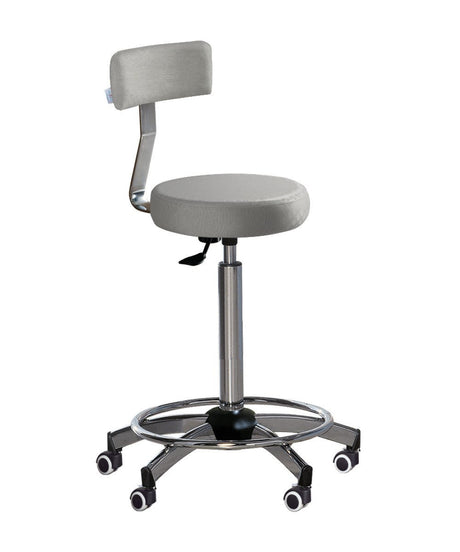 MB Montana Stool With Backrest - Koosvanderbeek.nl - Medical & Beauty - Beautysalon