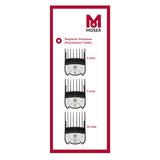 Moser Set Magnetic Premium Opzetkammen S 3st
