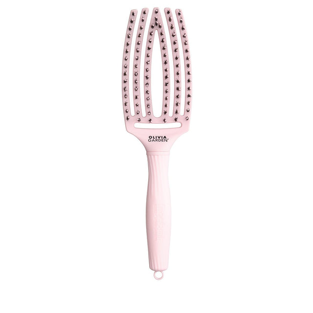 Olivia Garden Fingerbrush Combo Pastel Pink - Koosvanderbeek.nl - Olivia Garden - Ontwarborstels