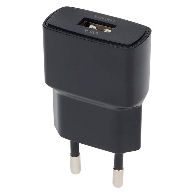 Oplader USB-A 15W Zwart - KOOS • alles voor de kapper - KOOS - Electra onderdelen