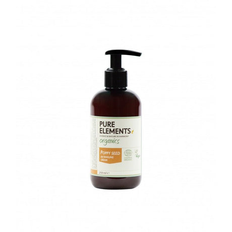 PE Organics Poppy Seed Detangling Cream 250ml - Koosvanderbeek.nl - Pure Elements - Conditioner