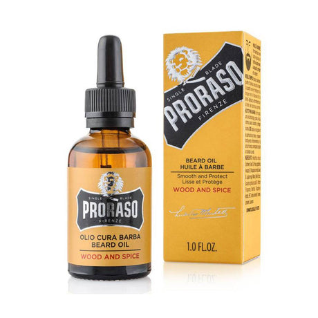 Proraso Beard Oil Wood & Spice 30ml - Koosvanderbeek.nl - Proraso - Baardolie