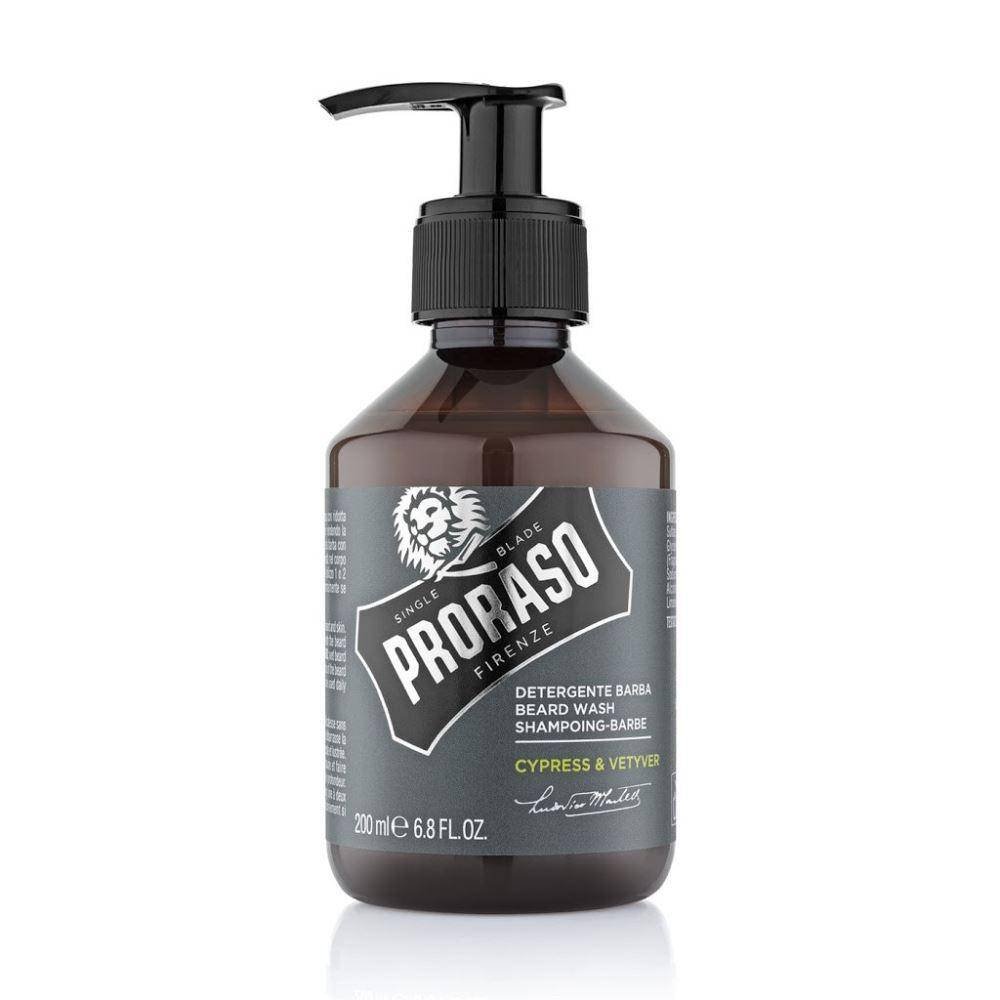 Proraso Beard Wash Cypress & Vetyver 200ml - Koosvanderbeek.nl - Proraso - Baardshampoo