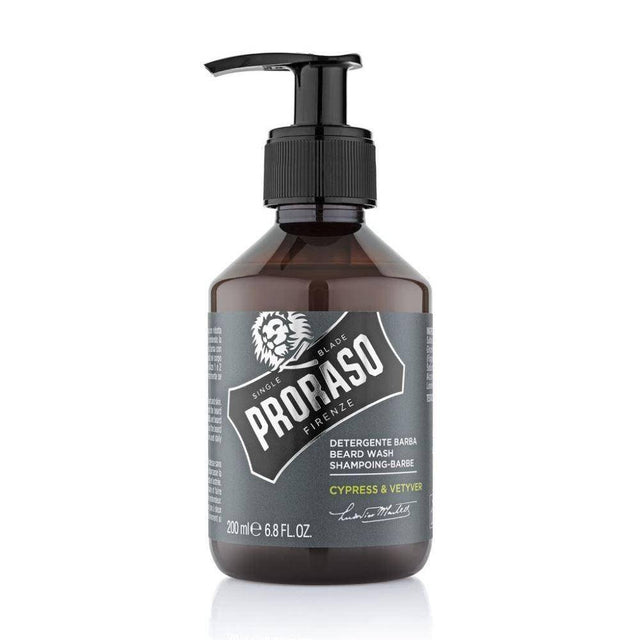 Proraso Beard Wash Cypress & Vetyver 200ml - Koosvanderbeek.nl - Proraso - Baardshampoo