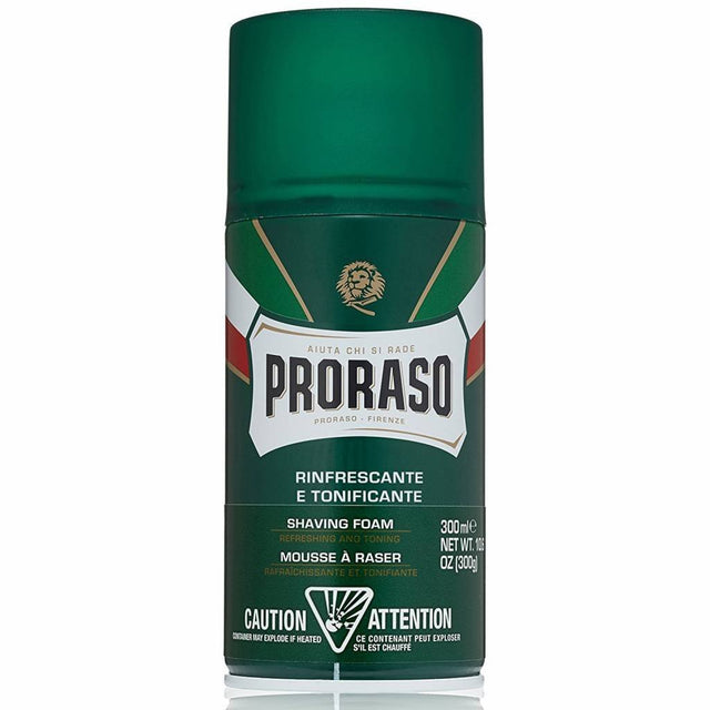 Proraso Groen Scheerschuim 300ml - KOOS • alles voor de kapper - Proraso - Scheercreme
