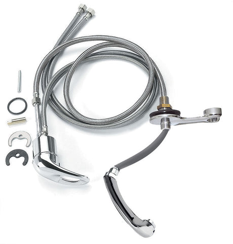 SA Dreamwash Single Lever Mixer With Chrome Spray - Koosvanderbeek.nl - Salon Ambience - Wasbak onderdelen