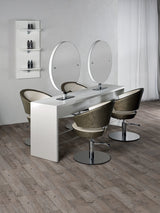 SA Kaptafel Brooklyn Round - KOOS • alles voor de kapper - Salon Ambience - Kaptafels