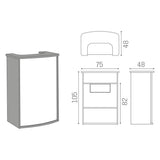 SA Ontvangstmeubel Hi-Pod - KOOS • alles voor de kapper - Salon Ambience - Meubels