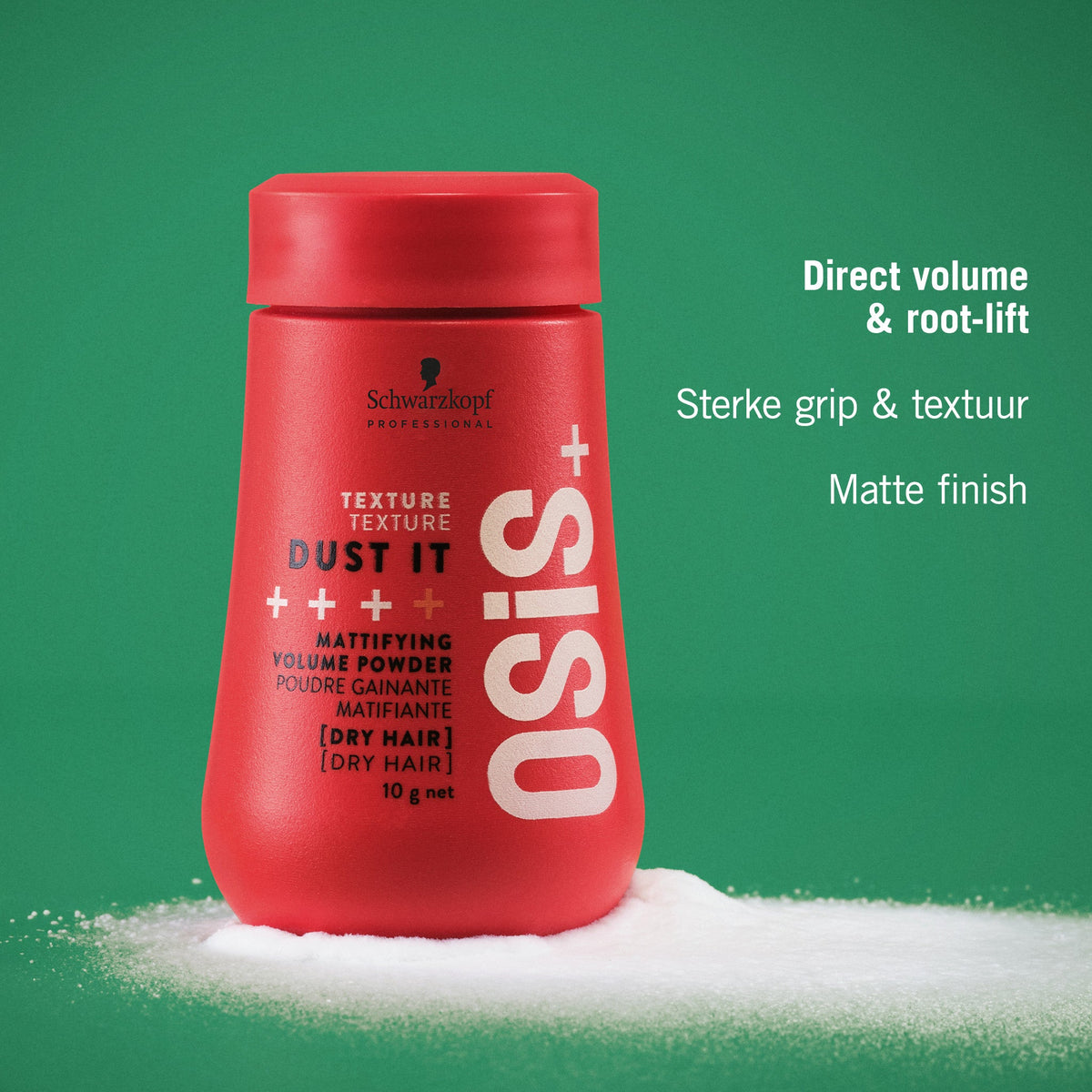 Schwarzkopf Osis+ Dust It Mattifying Powder 10g - KOOS • alles voor de kapper - Schwarzkopf - Volumepoeder