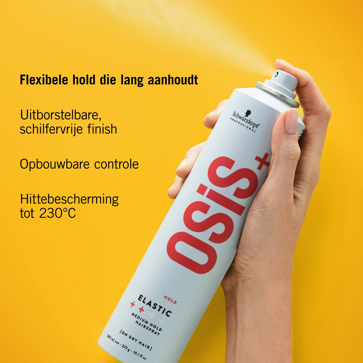 Schwarzkopf Osis+ Elastic - KOOS • alles voor de kapper - Schwarzkopf - Haarspray