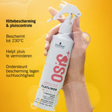 Schwarzkopf Osis+ Flatliner Heat Protection Spray 200ml - KOOS • alles voor de kapper - Schwarzkopf - Haarspray