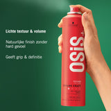 Schwarzkopf Osis+ Texture Craft 300ml - KOOS • alles voor de kapper - Schwarzkopf - Haarspray