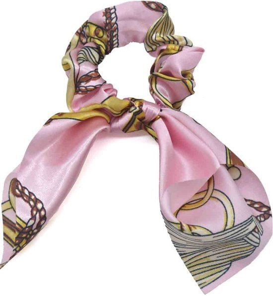 Scrunchie met Strik - Koosvanderbeek.nl - koosvanderbeek - Elastiekjes