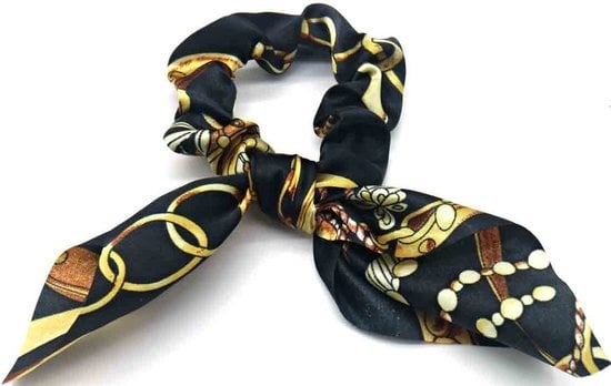 Scrunchie met Strik - Koosvanderbeek.nl - koosvanderbeek - Elastiekjes