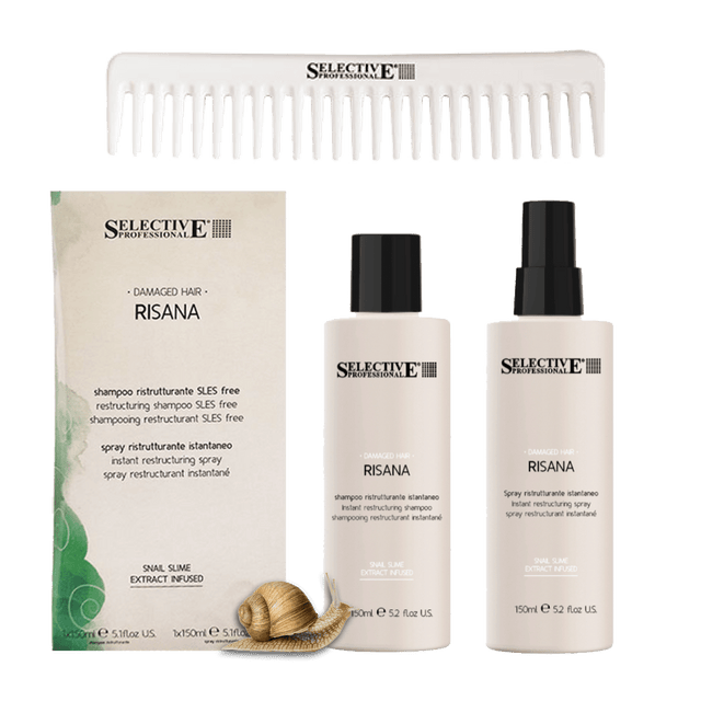 Selective Risana Spray & Shampoo set 2x150ml - Koosvanderbeek.nl - Selective Professional - Shampoo