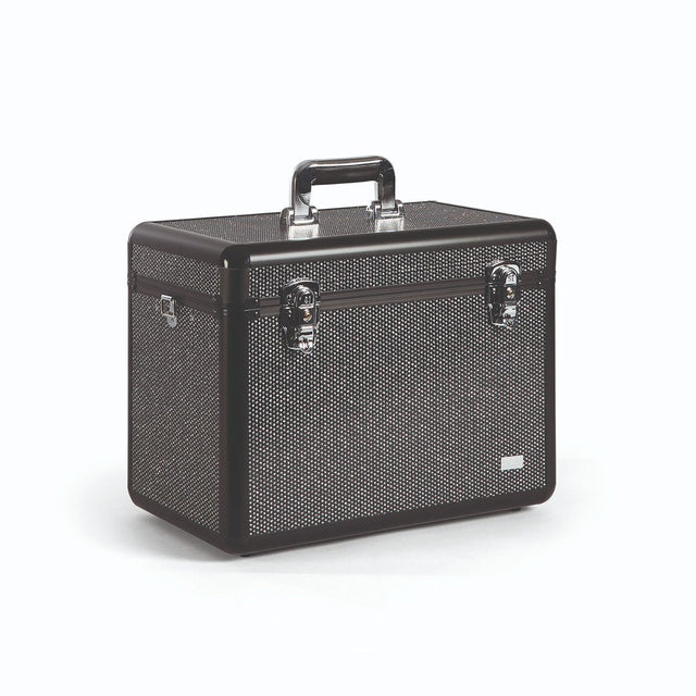 Sibel Back Stage Zwart Strass Grote Beauty Case - KOOS • alles voor de kapper - Sibel - Koffers