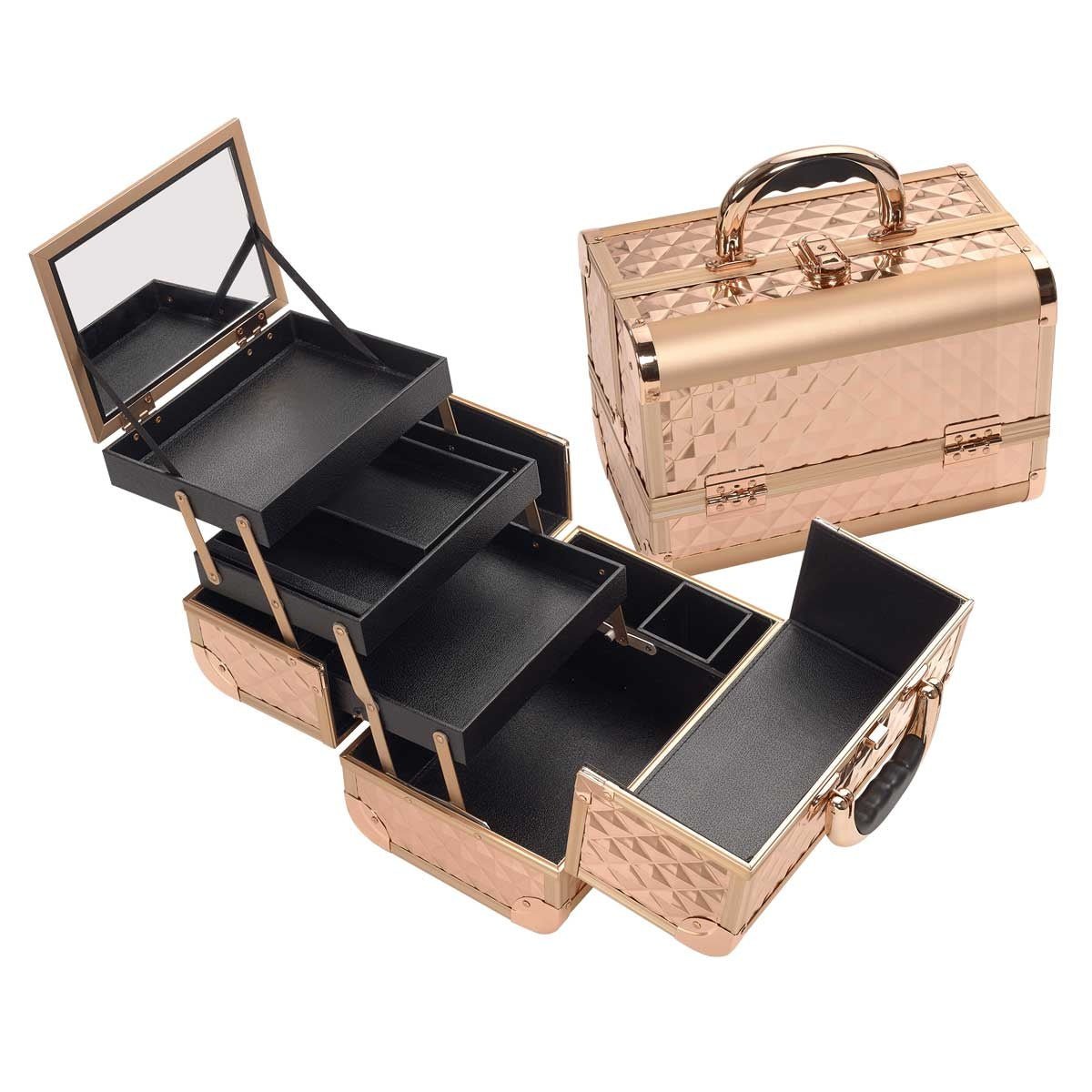 Sibel Beauty Case Rose Gold - Koosvanderbeek.nl - Sibel - Koffers