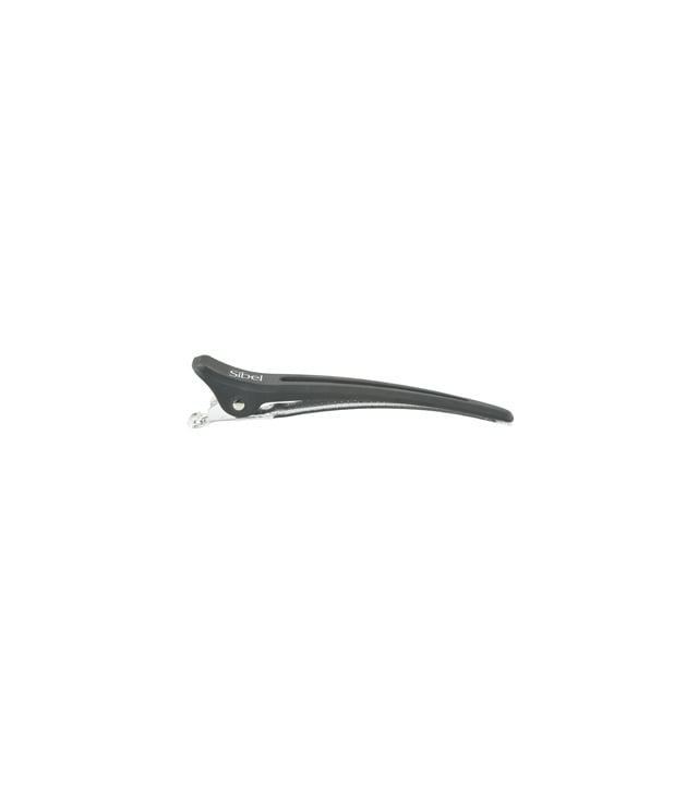 Sibel Clip Carbon Zwart 6St Medium 10cm - Koosvanderbeek.nl - Sibel - Verdeelklemmen
