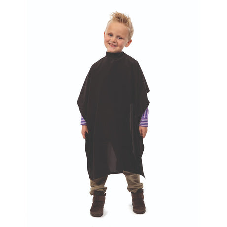 Sibel Flexi Kid-Kinderkaplaken Zwart - KOOS • alles voor de kapper - Sibel - Kinder kapmantels