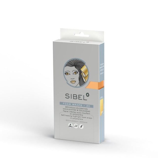 Sibel High Light Foam Wraps Gold 20cm - Koosvanderbeek.nl - Sibel - Blondeerpapier