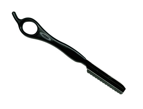Sibel Scheermes Feather Styling Titanium Zwart