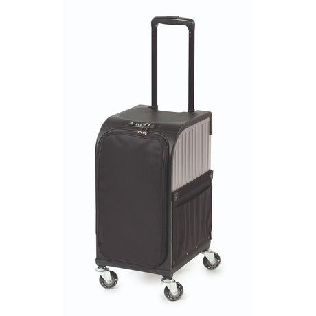 Sibel Stoolcase Rollercoaster Titanium - KOOS • alles voor de kapper - Sibel - Koffers