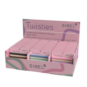 Sibel Twisties Haarelastiekjes 4st - KOOS • alles voor de kapper - Sibel - Elastiekjes