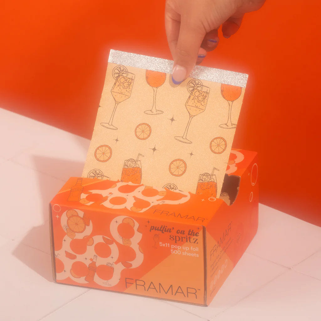Framar Alufolie Puttin On The Spritz Pop-Up geprägt 12x27cm 500St