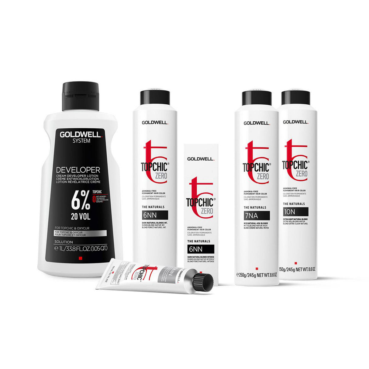 Tube Goldwell Topchic Zero 60 ml