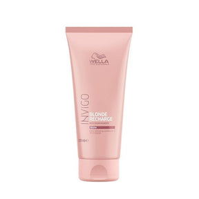 Wella Invigo Color Recharge Warm Blonde Conditioner 200ml - KOOS • alles voor de kapper - Wella - Kleuronderhoud