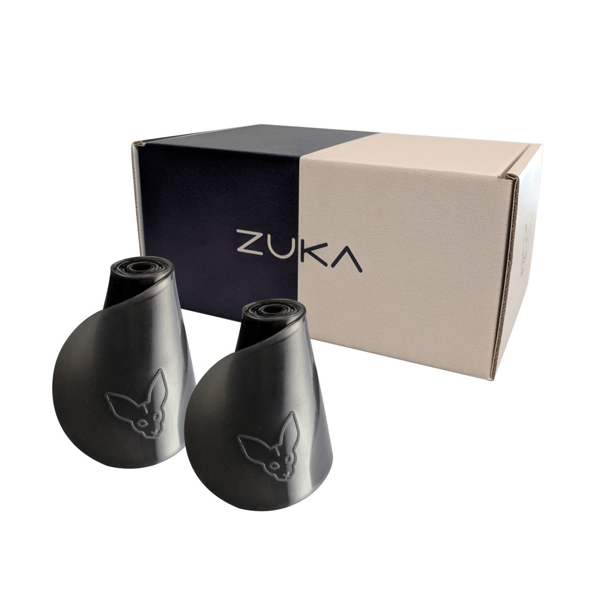 Zuka Silikonhalsbänder 2 Stück